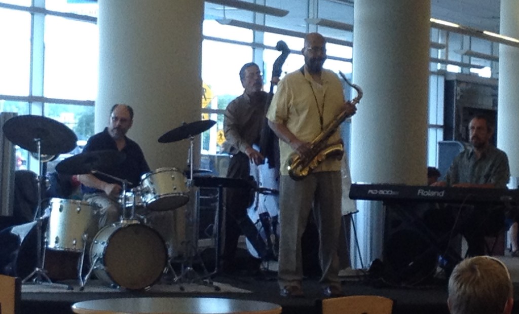 Jazz Band at Airport